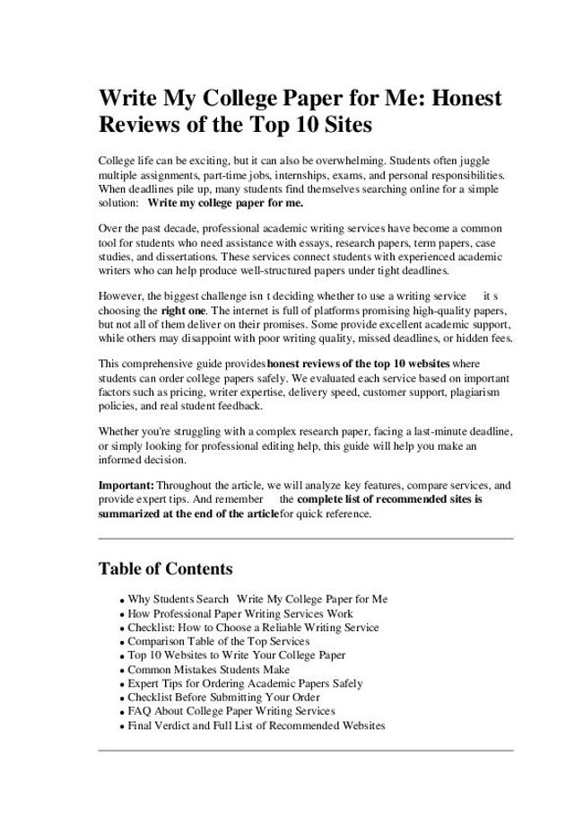 PDF document image preview