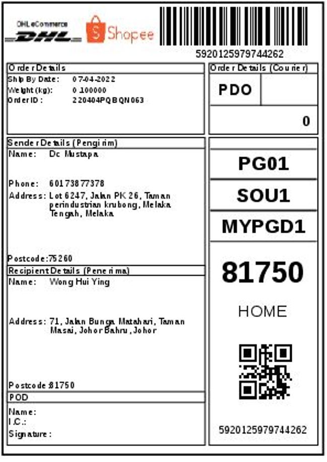 PDF document image preview