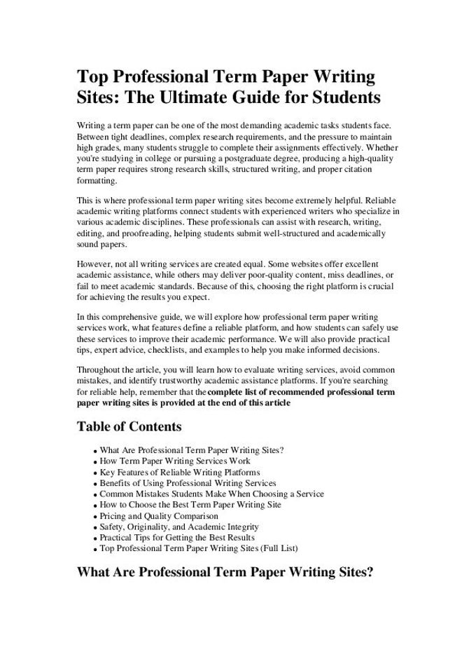 PDF document image preview