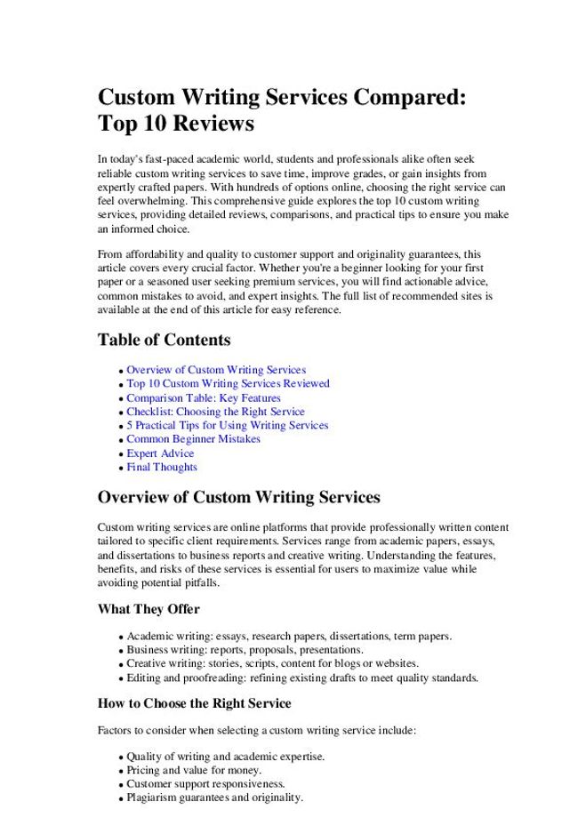 PDF document image preview