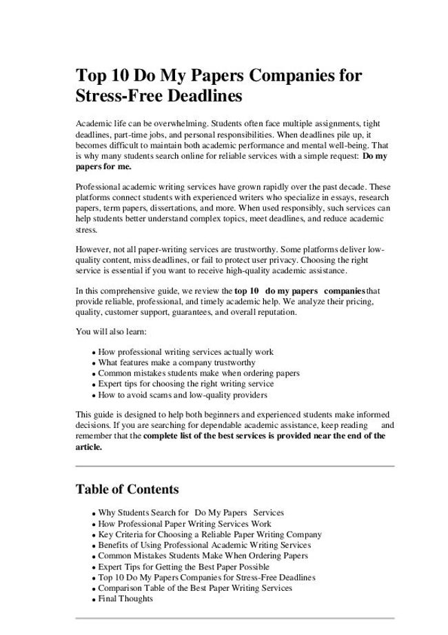 PDF document image preview