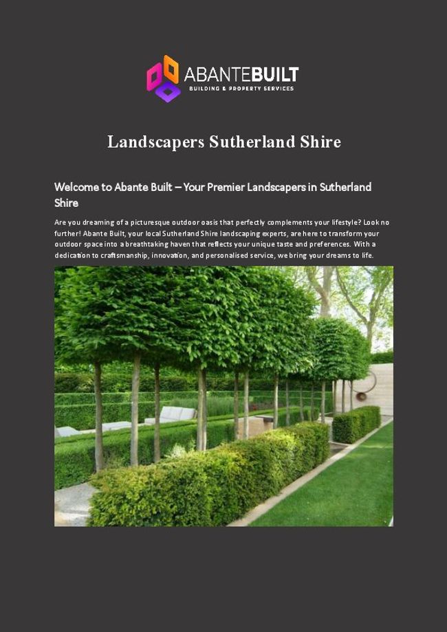 PDF document image preview