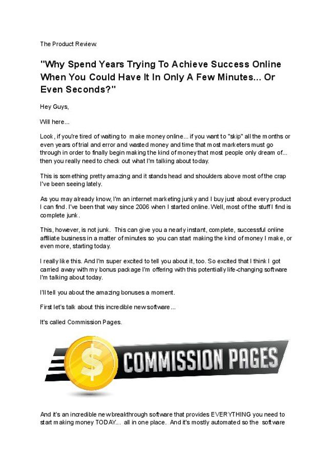 PDF document image preview