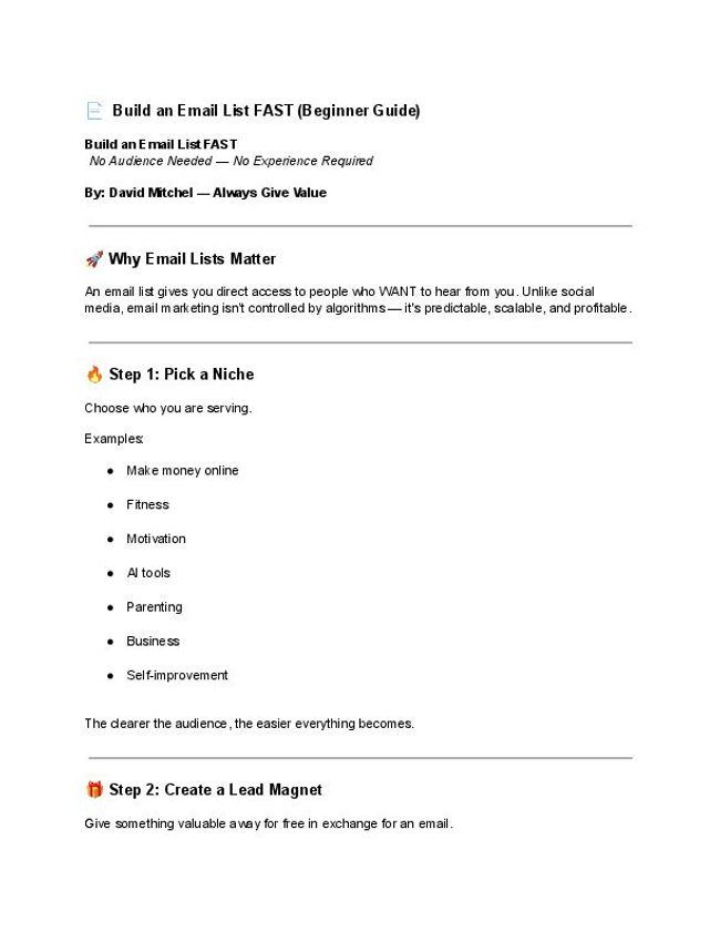 PDF document image preview