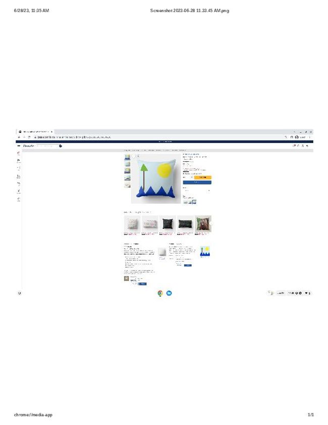 PDF document image preview