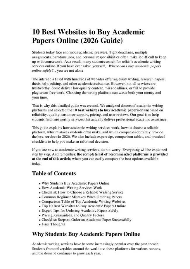 PDF document image preview