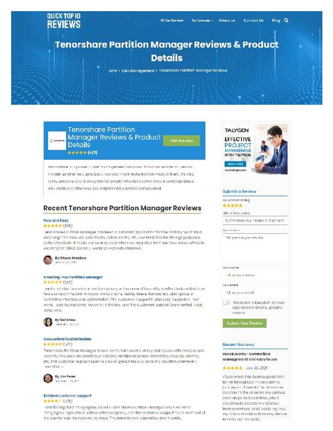 PDF document image preview