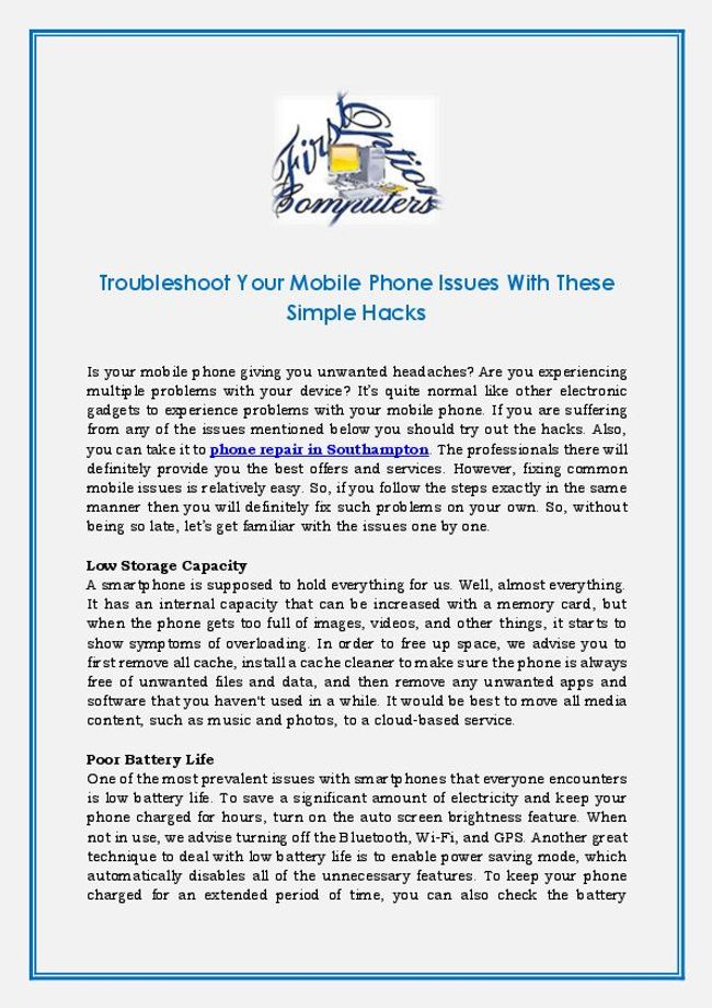 PDF document image preview