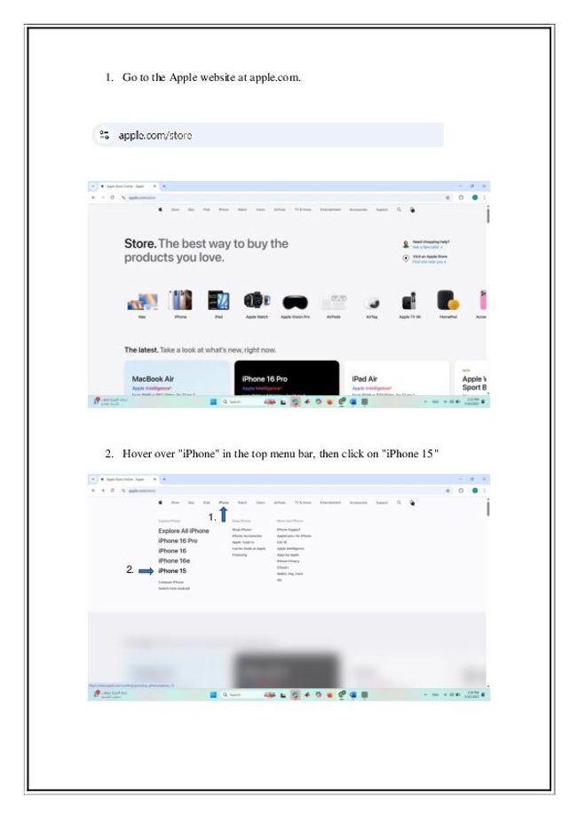 PDF document image preview