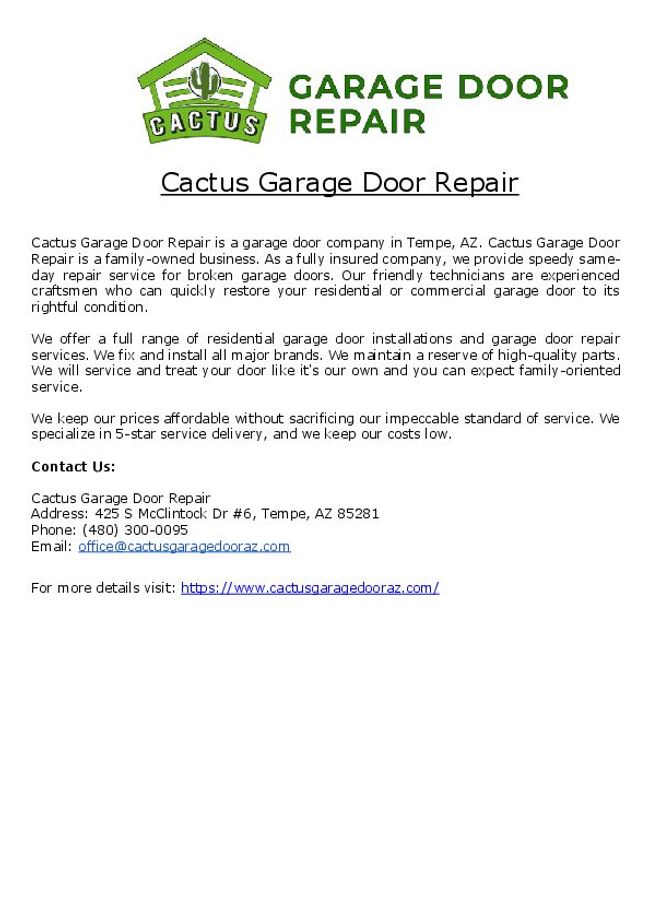 PDF document image preview