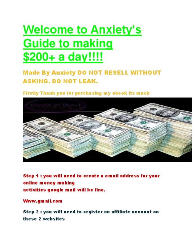 PDF document image preview