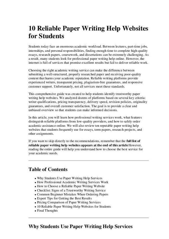 PDF document image preview