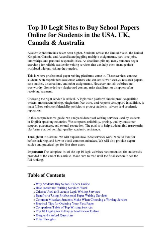 PDF document image preview