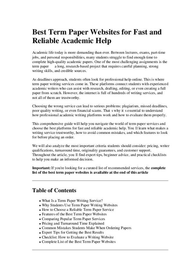 PDF document image preview