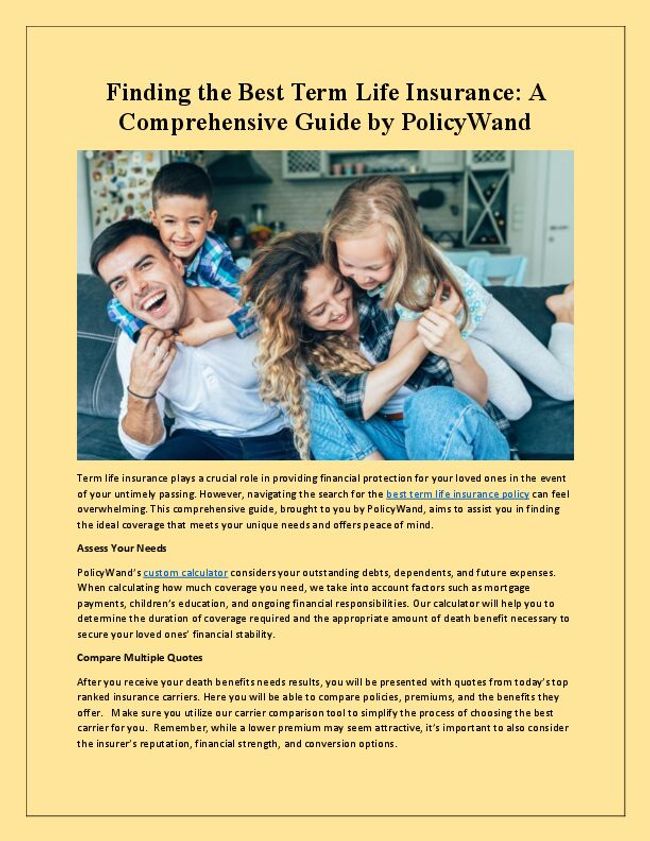 PDF document image preview