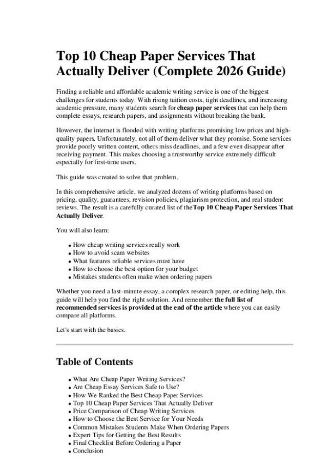 PDF document image preview