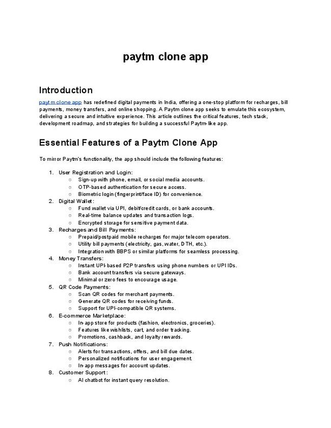 PDF document image preview