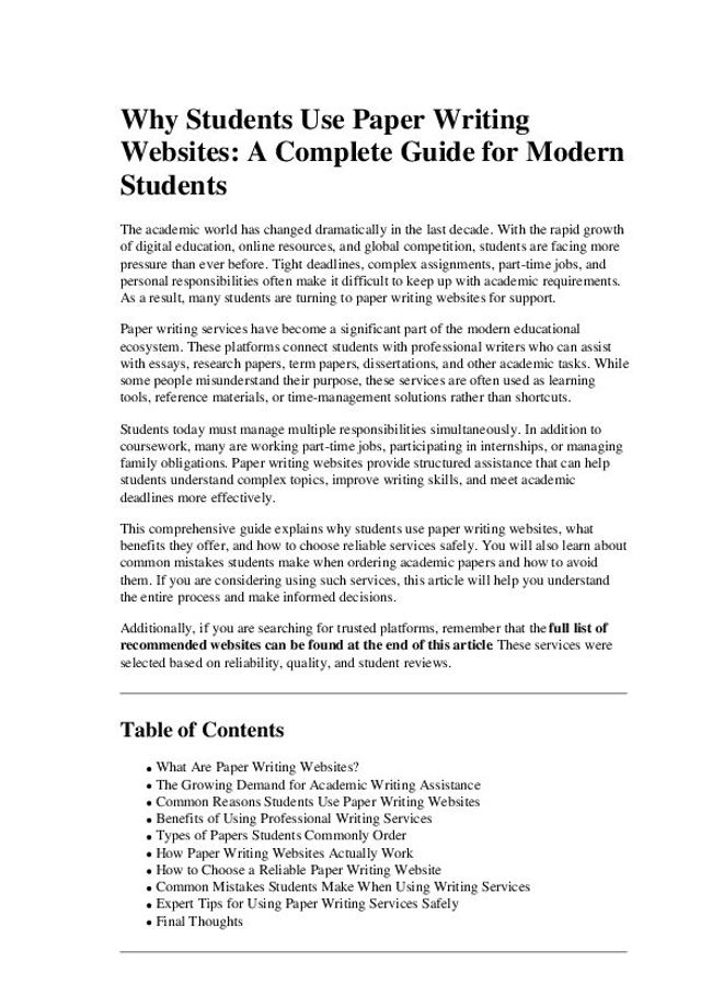 PDF document image preview