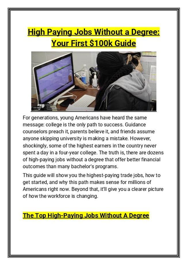 PDF document image preview
