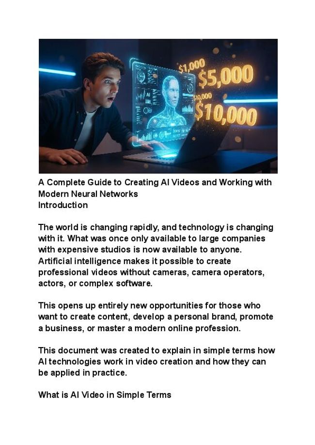 PDF document image preview