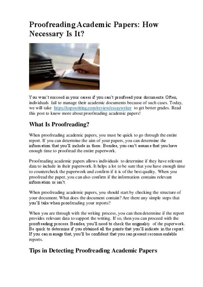 PDF document image preview