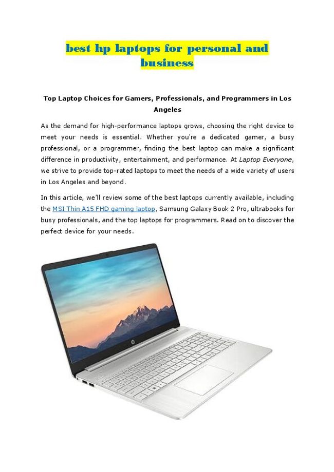 PDF document image preview