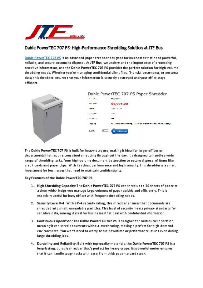 PDF document image preview