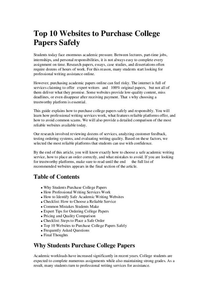 PDF document image preview