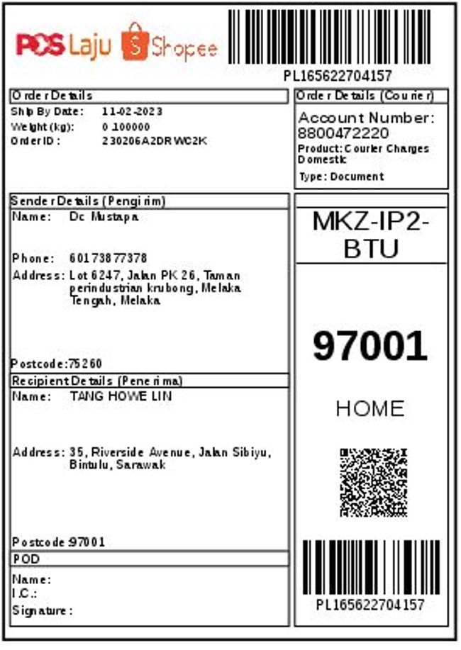 PDF document image preview