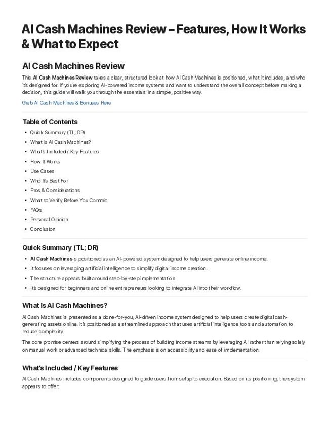 PDF document image preview