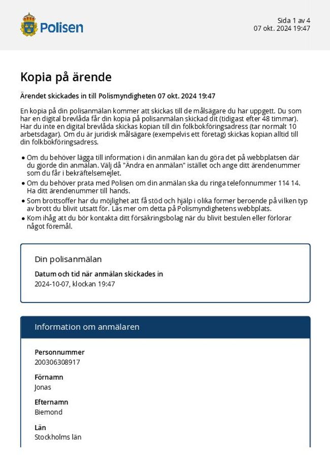 PDF document image preview
