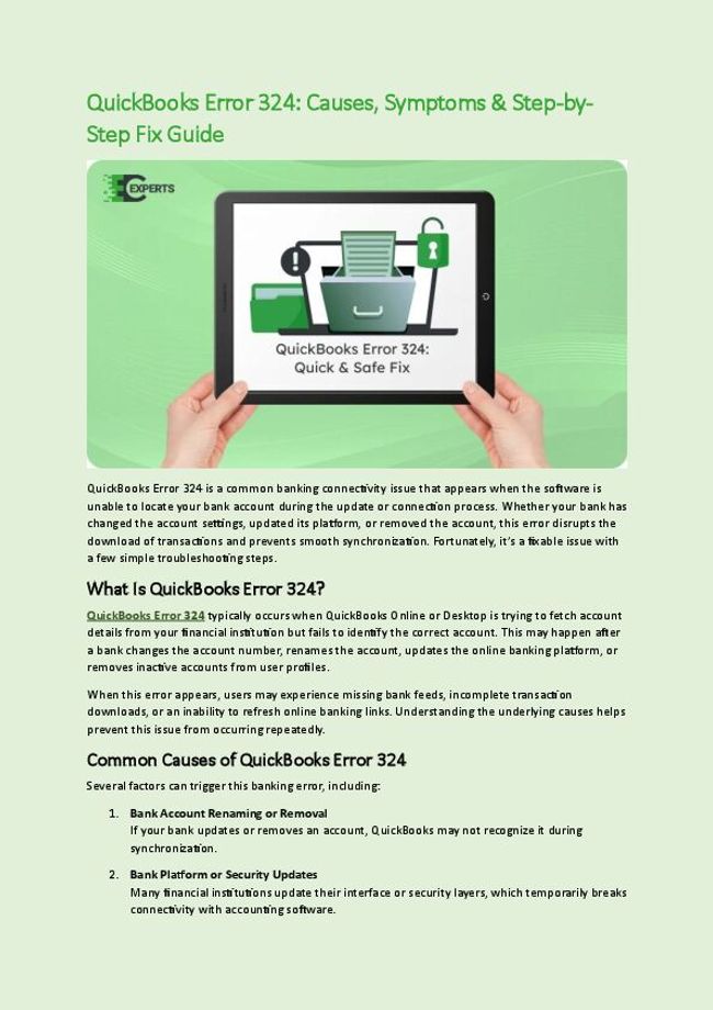 PDF document image preview