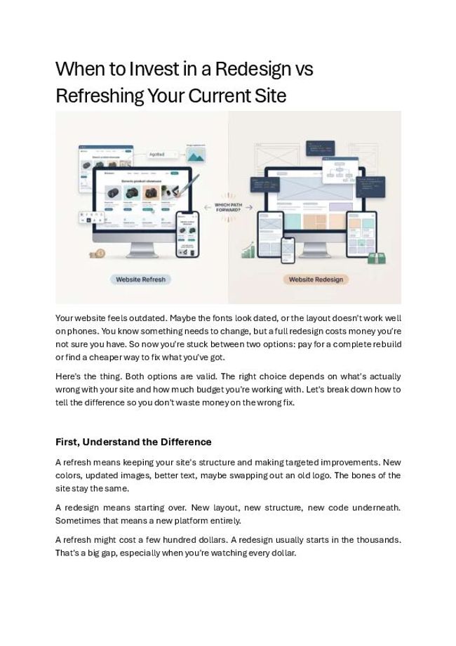 PDF document image preview