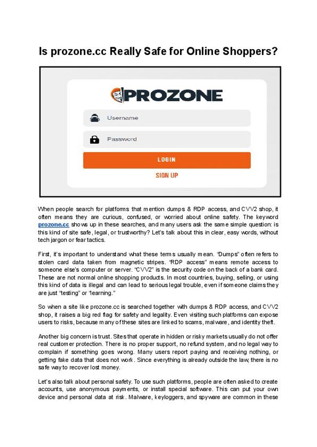 PDF document image preview