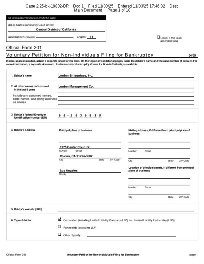 PDF document image preview