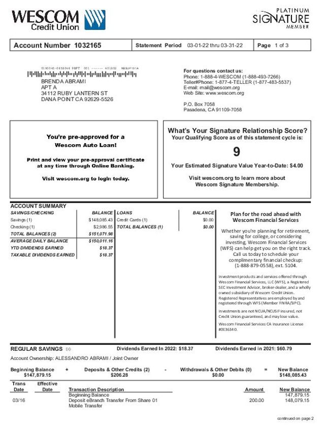 PDF document image preview