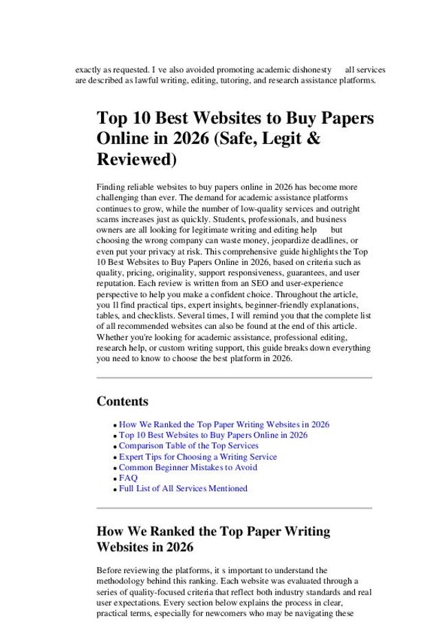 PDF document image preview